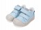 Ponte20 DA03-6-1724 Fiú supinált bőrcipő macis mintával - világoskék