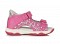 D.D.Step G064-314C Lány szandál szívecskés mintával - pink
