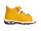D.D.Step G290-41508B Fiú bőrszandál dinós mintával - sárga