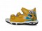 D.D.Step G290-41508B Fiú bőrszandál dinós mintával - sárga