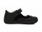 D.D.Step H078-383C Lány balerina cipő bőrből - fekete