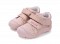 D.D.Step S082-51505B Lány első lépés cipő mancsos mintával - rózsaszín