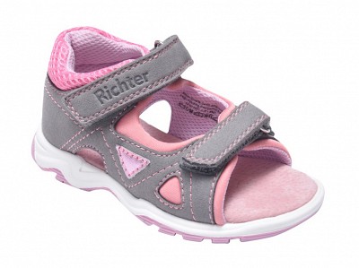 Richter 2301-5571-6601 Lász sportos szandál - szürke